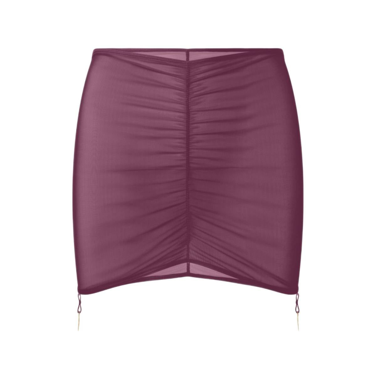 Promees Reina Burgundy – spódniczka, burgundowy, rozmiar XS/S – ujęcie 1