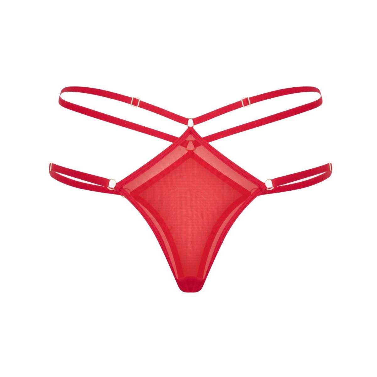 Reina Red Stringi Onesize Promees — zdjęcie produktu od PLAYROOM