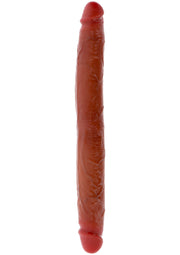 Podwójne Dildo Toyjoy Get Real Silicone Foreskin Double Dong 35Cm TOYJOY — zdjęcie produktu od PLAYROOM
