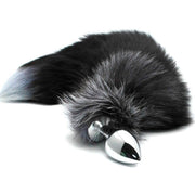 Korek Analny Lisi Ogon Black & White Fox Tail S Alive — zdjęcie produktu 2 od PLAYROOM