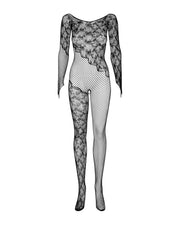 Obsessive F210 – bodystocking czarne S/M/L – zdjęcie 2 ze źródła PLAYROOM