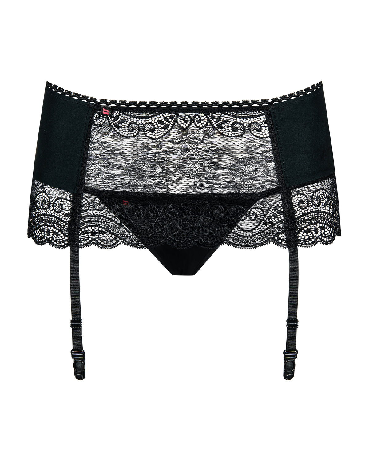 Pas Do Pończoch Ze Stringami Miamor L/Xl Obsessive — zdjęcie produktu od PLAYROOM