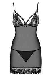 Koszulka Nocna Ze Stringami Wonderia S/M Obsessive — zdjęcie produktu od PLAYROOM