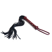 Pejcz Wine Red Deluxe Cow Leather Heavy Flogger Liebe Seele — zdjęcie produktu PLAYROOM