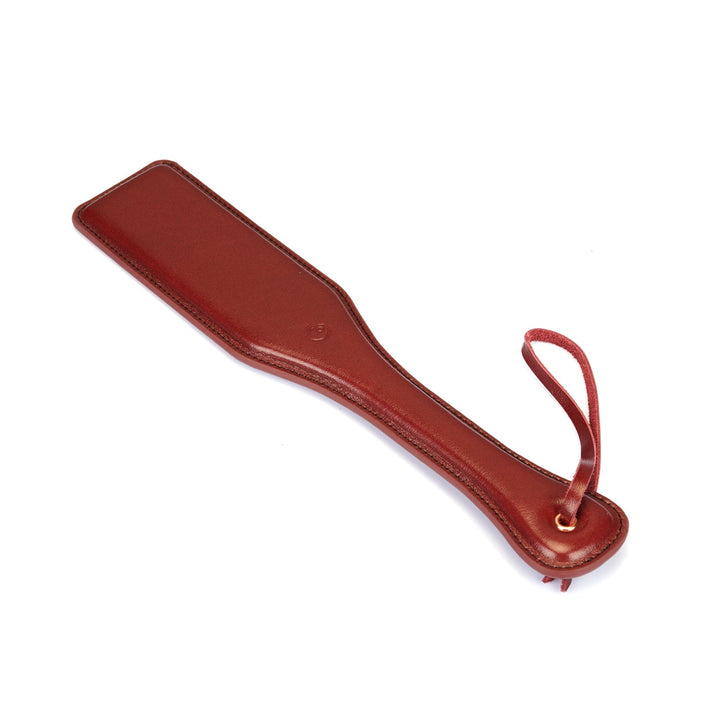 Liebe Seele Wine Red Paddle — skórzana packa 32,5 cm