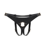 Liebe Seele Dark Secret Deluxe — skórzana uprząż strap-on — zdjęcie produktu PLAYROOM