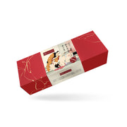 Maska Kinbaku Ukiyoe Red Rosy Lamb Leather Blindfold Liebe Seele — zdjęcie produktu PLAYROOM