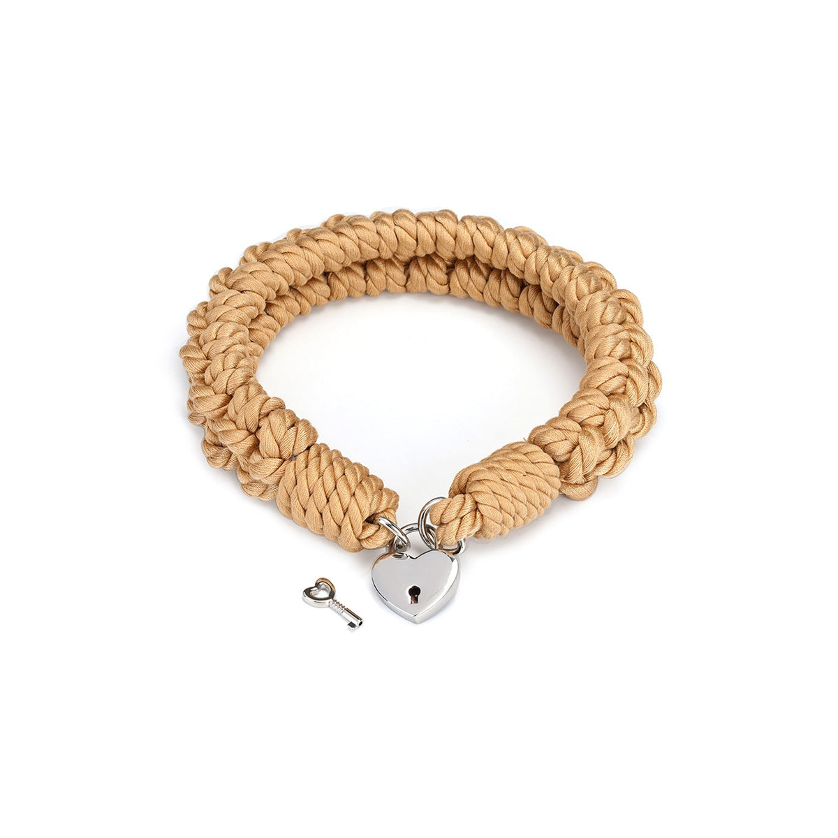 Obroża Shibari Bound You Ii Rope Collar (Lockable) Liebe Seele — zdjęcie produktu PLAYROOM
