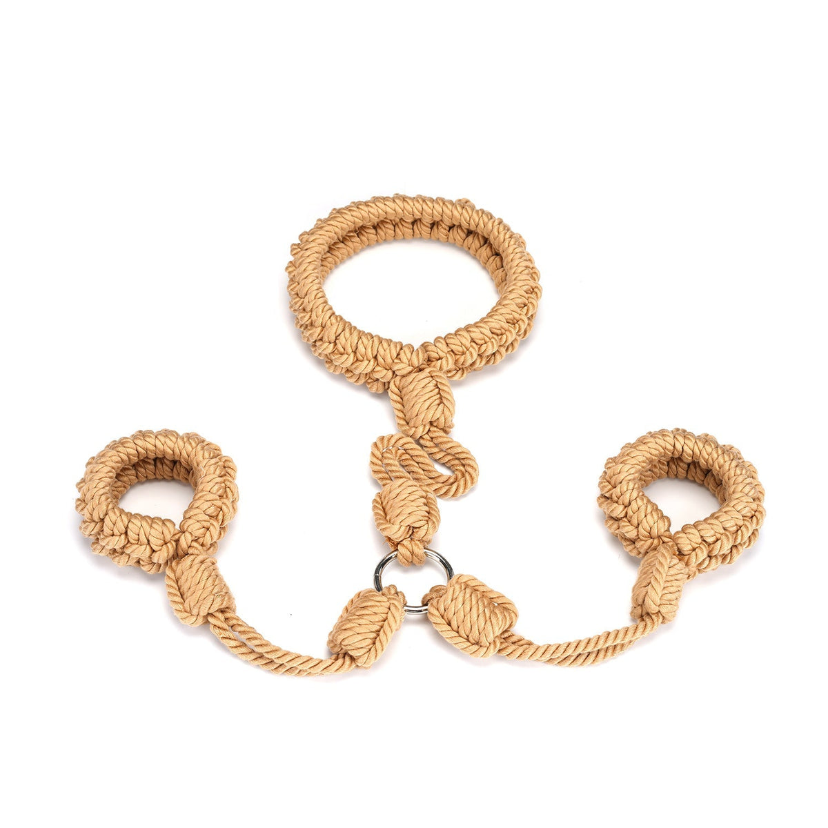 Bound You Ii Rope Collar & Wrist Cuffs Back Restraint Liebe Seele — zdjęcie produktu PLAYROOM
