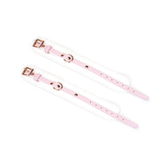 Kajdanki White & Pink Fairy Goat Leather Ankle Cuffs Liebe Seele — zdjęcie produktu PLAYROOM