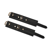 Kajdanki Black Organosilicon Wrist Cuffs Liebe Seele — zdjęcie produktu PLAYROOM