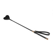 Szpicruta Black Organosilicon Riding Crop Liebe Seele — zdjęcie produktu PLAYROOM