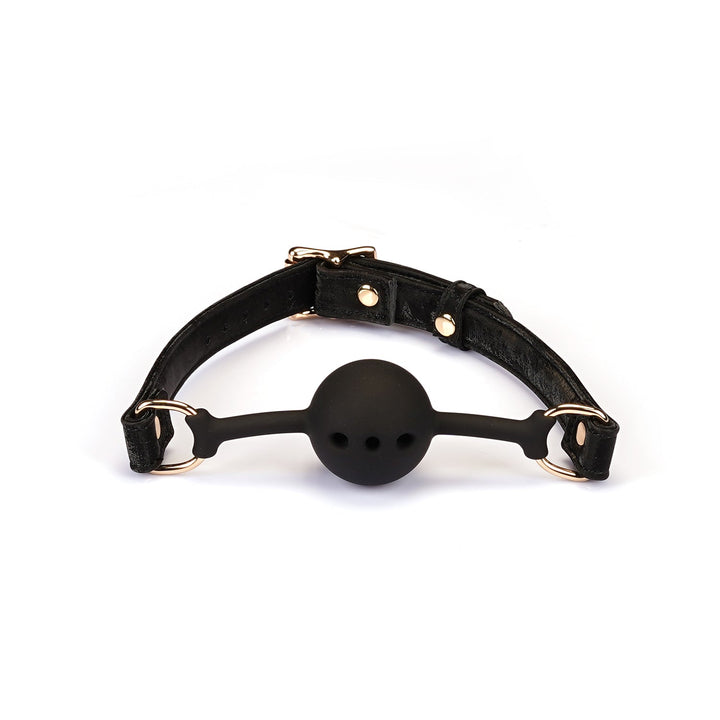 Knebel Boudoir Amor Black Ball Gag Liebe Seele