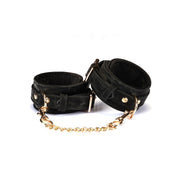 Kajdanki Boudoir Amor Black Wrist Cuffs Liebe Seele — zdjęcie produktu PLAYROOM