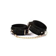 Kajdanki Boudoir Amor Black Ankle Cuffs Liebe Seele — zdjęcie produktu PLAYROOM
