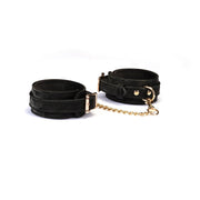 Kajdanki Boudoir Amor Black Ankle Cuffs Liebe Seele — zdjęcie produktu PLAYROOM