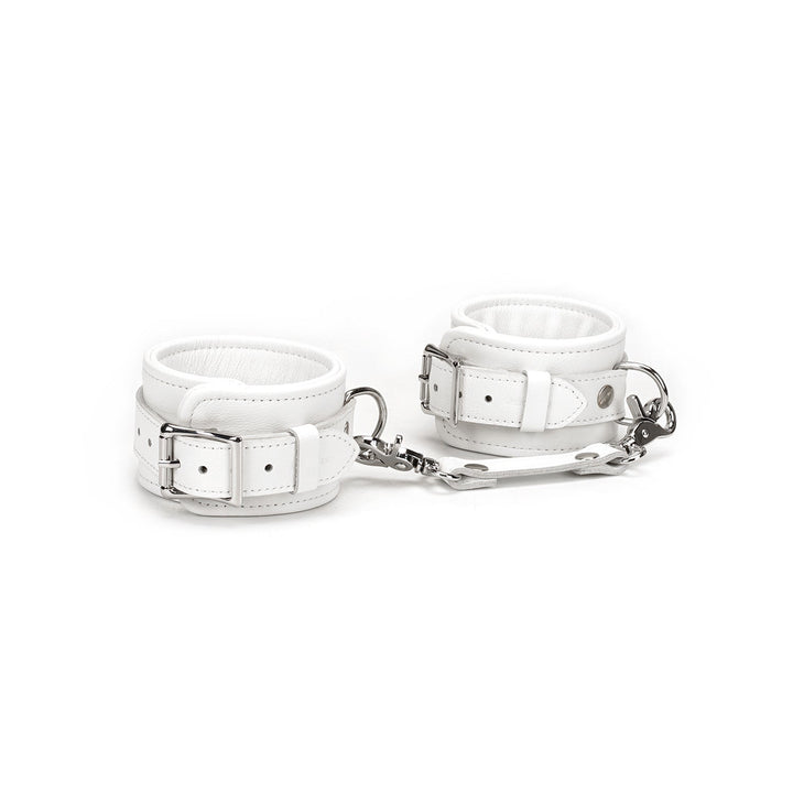 Kajdanki Fuji White Ankle Cuffs Liebe Seele