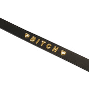 Gold Word Choker-Bitch Liebe Seele — zdjęcie produktu PLAYROOM