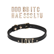 Diy Choker With 21 Removable Letters Liebe Seele — zdjęcie produktu PLAYROOM