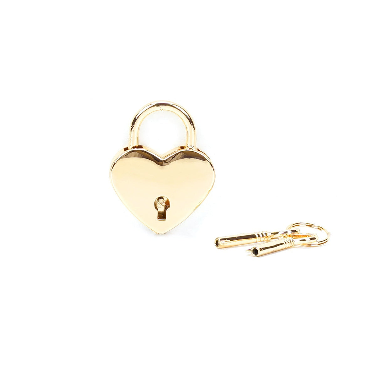 Kłódka Gold Heart Shape Padlock (2Pcs A Set) Liebe Seele — zdjęcie produktu PLAYROOM
