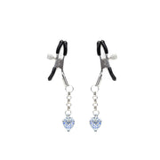 Klamerki Na Sutki Glow-In-Dark Nipple Clamps Liebe Seele niebieskie — zdjęcie produktu PLAYROOM