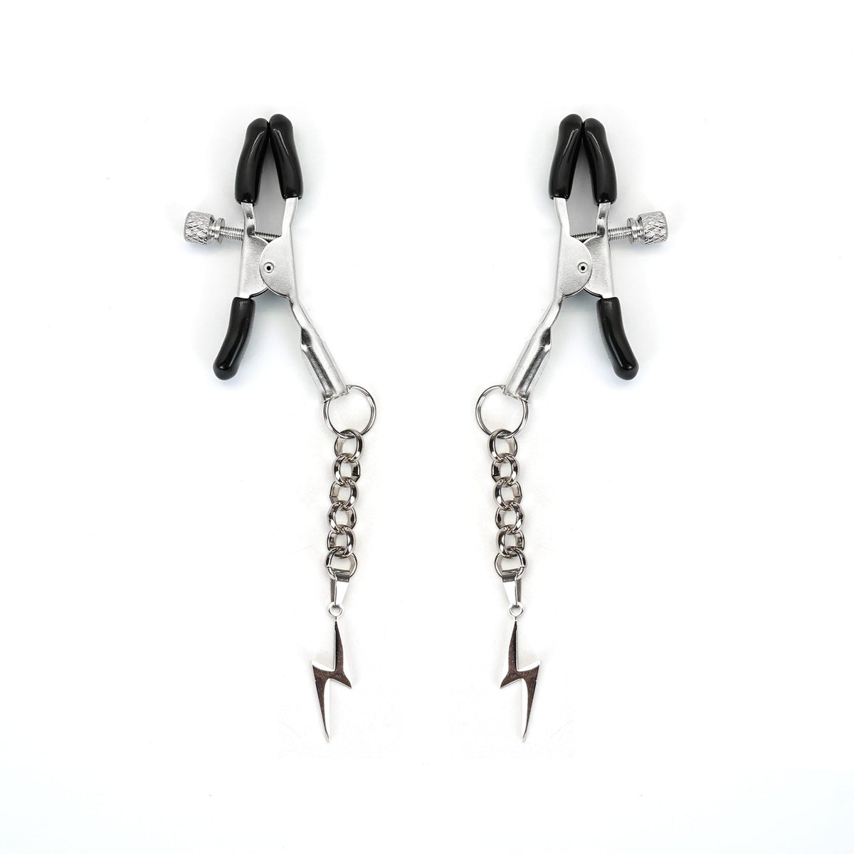 Klamerki Na Sutki Silver Lightning Nipple Clamps Liebe Seele — zdjęcie produktu PLAYROOM
