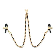 Klamerki Na Sutki Black Beads Chains And Nipple Clamps Liebe Seele — zdjęcie produktu PLAYROOM