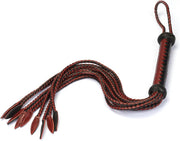 Pejcz Wine Red and Black Leather Cat O Nine Tails Liebe Seele — zdjęcie produktu PLAYROOM