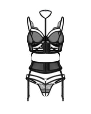 Komplet 3-Częściowy Premisis Black L/Xl Premium Obsessive — zdjęcie produktu od PLAYROOM