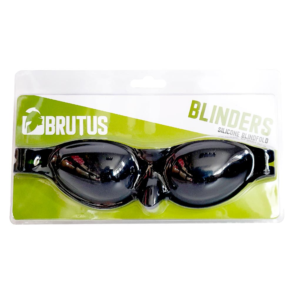 Silikonowa maska Blinders Silicone Blindfold Black Brutus — zdjęcie produktu 1 od PLAYROOM
