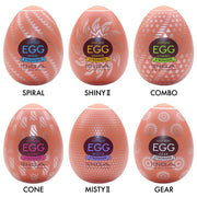 Zestaw masturbatorów Egg Variety Pack Hard Boiled II Tenga — zdjęcie produktu od PLAYROOM