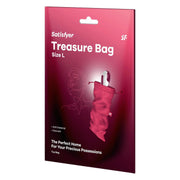 Worek na zabawki erotyczne Treasure Bag L Pink Satisfyer — zdjęcie produktu od PLAYROOM