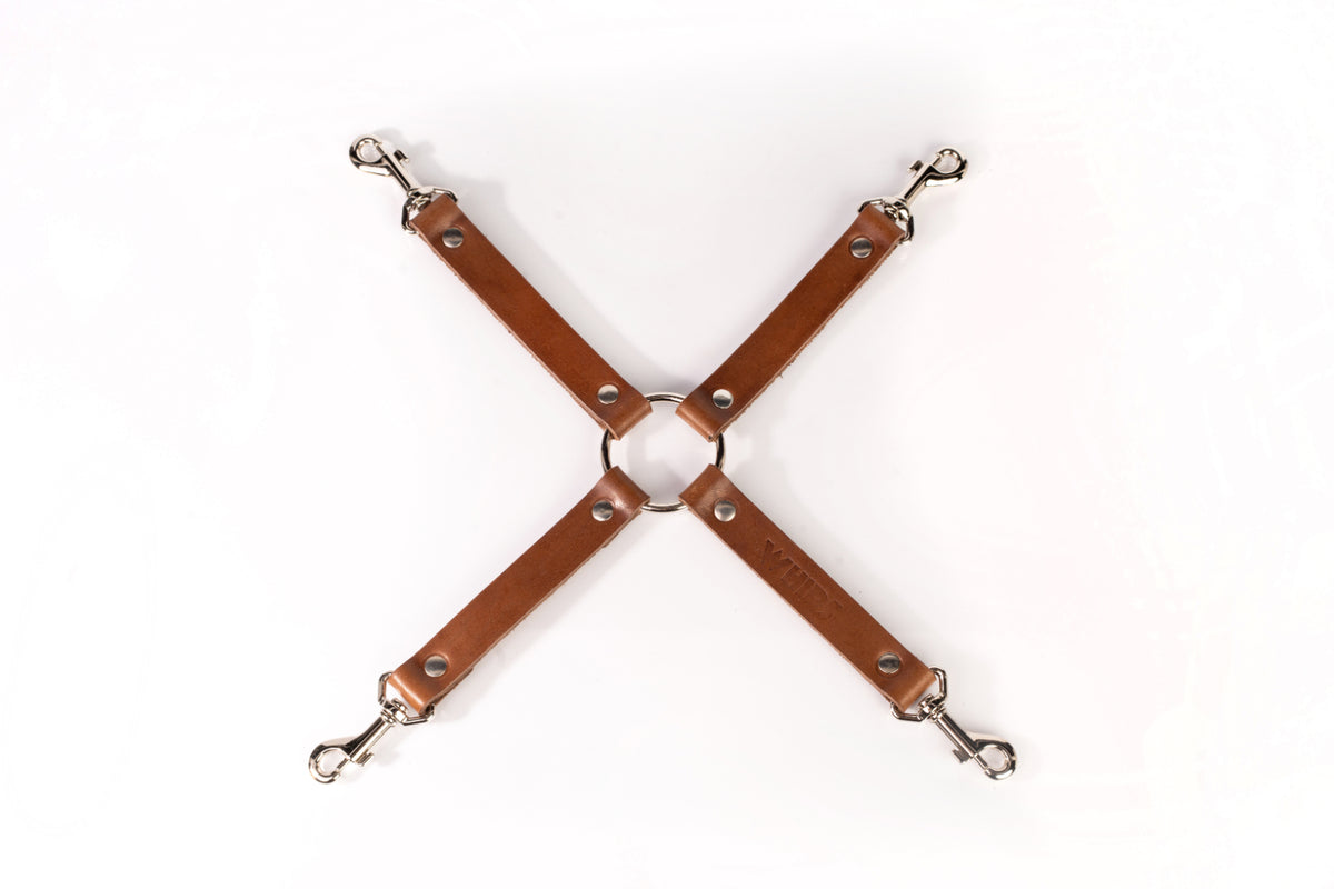 Krzyżak brązowy Primal Bond Whips — zdjęcie produktu od PLAYROOM