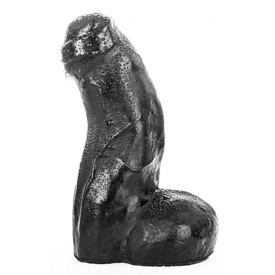 Dildo AB03 Ted 12 x 5 cm All Black — zdjęcie produktu od PLAYROOM