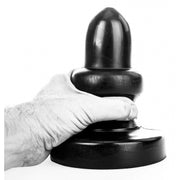 Korek analny AB52 Plunger 15 x 8cm All Black — zdjęcie produktu od PLAYROOM