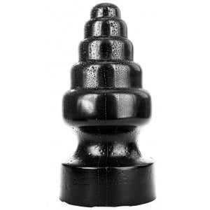 Korek analny AB53 Xmas 23 x 13.5cm All Black — zdjęcie produktu od PLAYROOM