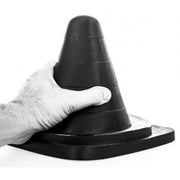 Korek analny AB68 Small Cone 19 x 13cm All Black — zdjęcie produktu od PLAYROOM