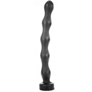 Dildo AB70 Big Hoser 38 x 4.5 cm All Black — zdjęcie produktu od PLAYROOM