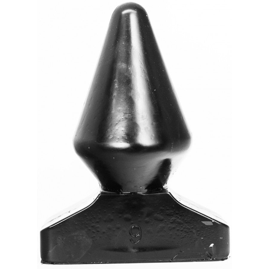 Korek analny AB80 Pop9 14.5 x 9 cm All Black — zdjęcie produktu od PLAYROOM
