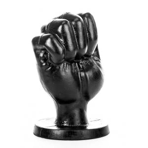 Korek analny AB92 Jordan 12 x 8cm All Black — zdjęcie produktu od PLAYROOM