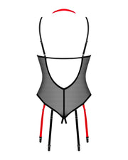 Body otwarte Glandez XL/2XL Obsessive — zdjęcie produktu od PLAYROOM