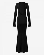 Promees Lucky – sukienka maxi, czarny, rozmiar M/L – ujęcie 2
