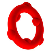 Pierścień erekcyjny [SIL] SPINNER Cockring Red Oxballs — zdjęcie produktu od PLAYROOM