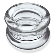 Naciagacz jąder [SIL/TPR] SQUEEZE SHORT Ballstretcher Clear Oxballs — zdjęcie produktu od PLAYROOM