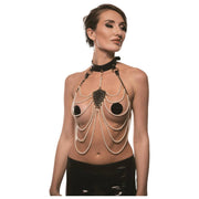 Obroża z perłami BDSM Pearl Pleasure Collar Guilty Pleasure — zdjęcie produktu od PLAYROOM