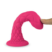 Dildo 18,5 cm Fantasy Line Dreamy (7") Pink Silexd — zdjęcie produktu 3 od PLAYROOM