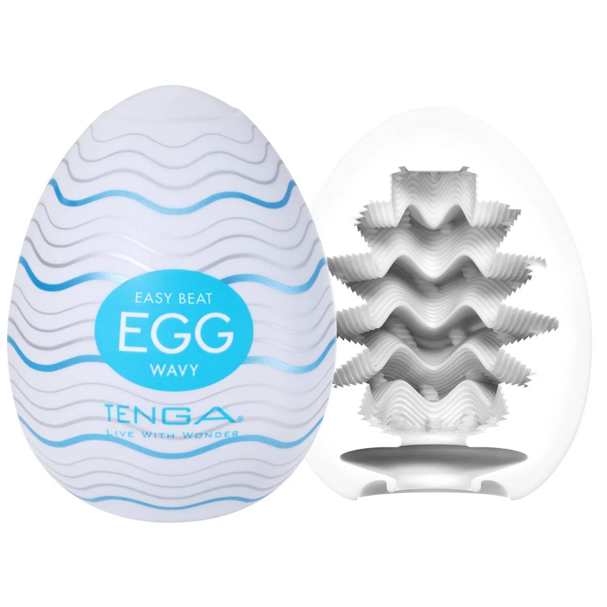 Masturbator jednorazowy Egg Wavy Tenga — zdjęcie produktu od PLAYROOM