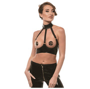 Otwarty biustonosz Heroic Halo Bra Black M Guilty Pleasure — zdjęcie produktu od PLAYROOM