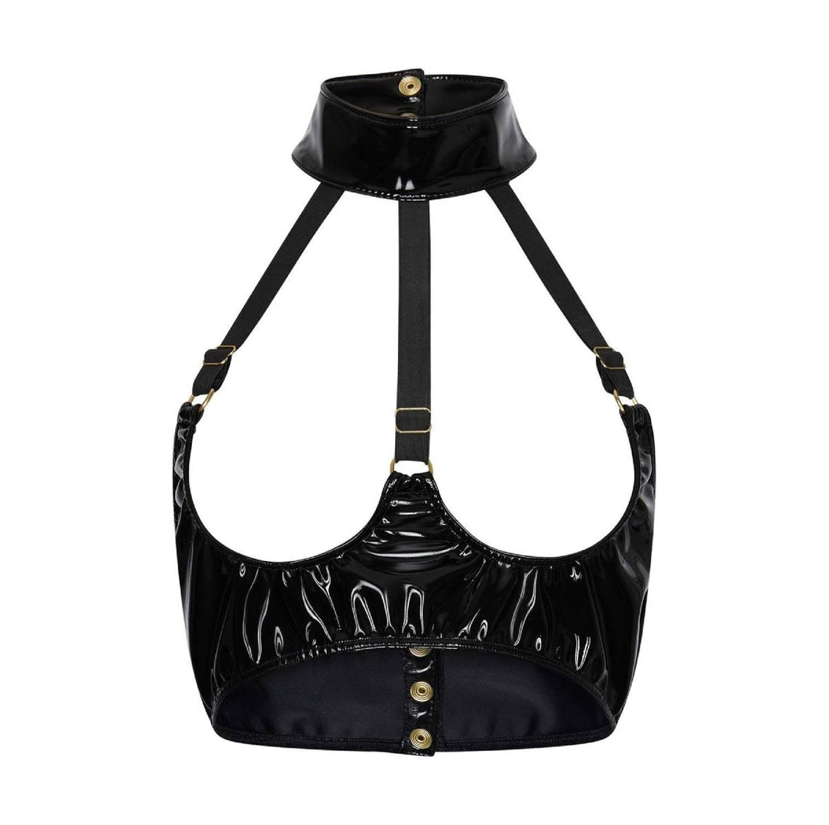 Otwarty biustonosz Heroic Halo Bra Black M Guilty Pleasure — zdjęcie produktu od PLAYROOM