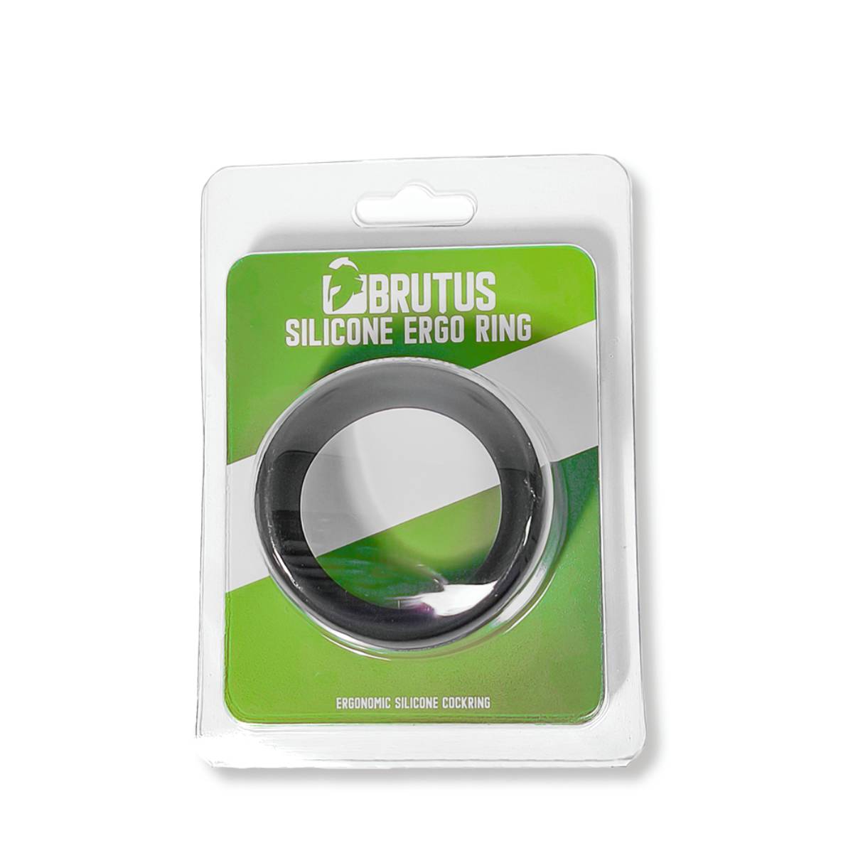 Pierścień erekcyjny Black Silicone Ergo Ring — zdjęcie produktu od PLAYROOM